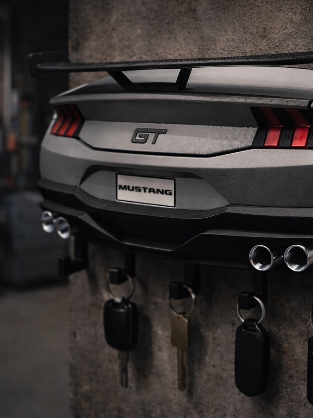 Mustang GT Rear Wall Hook Rack - Picture 11 of 12
